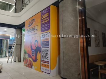 MYLAKSA INDOOR SHOPPING MALL HOARDING BOARD AT KEMAMAN TERENGGANU MALAYSIA