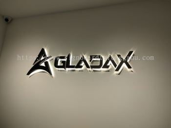 AGLADAX INDOOR 3D LED EG BOX UP BACKLIT LETTERING SIGNAGE SIGNBOARD AT DUNGUN TERENGGANU MALAYSIA