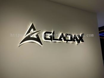 AGLADAX INDOOR 3D LED EG BOX UP BACKLIT LETTERING SIGNAGE SIGNBOARD AT PAKA TERENGGANU MALAYSIA