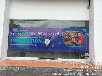 KINGSGATES INTERNATIONAL SCHOOL 3M PRINTING GLASS STICKER 