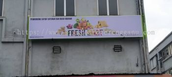 FRESHMART OUTDOOR NORMAL LIGHTBOX SIGNAGE SIGNBOARD AT ROMPIN PAHANG MALAYSIA