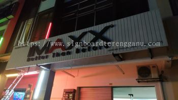 IMAXX OUTDOOR ALUMINIUM PANEL 3D LED BOX UP SIGNBOARD SIGNAGE AT KEMAMAN TERENGGANU MALAYSIA