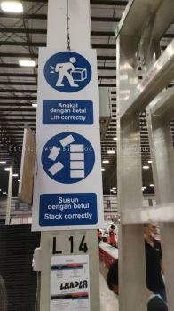 SAFETY FIRST INDOOR ACP SIGNAGE AT CHUKAI KEMAMAN TERENGGANU MALASYIA