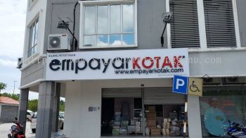 EMPAYAR KOTAK OUTDOOR 3D BOX UP LED BACKLIT SIGNBOARD SIGNAGE AT MARAN TOWN, CHENOR, LUIT, SRI JAYA, BANDAR TUN RAZAK, LUBUK PAKU PAHANG MALAYSIA