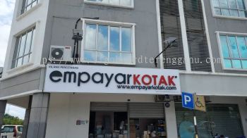 EMPAYAR KOTAK OUTDOOR 3D BOX UP LED BACKLIT SIGNBOARD SIGNAGE AT PEKAN TOWN, KUALA PAHANG, CHINI, BEBAR PEKAN PAHANG MALAYSIA