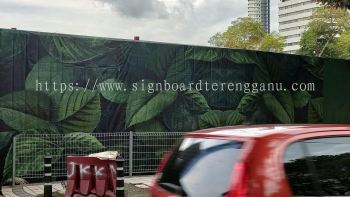  OUTDOOR GIANT BIG HOARDING CONSTRUCTION BOARD SIGNAGE AT BANDAR PERMAISURI, CHALOK, SUNGAI TONG TERENGGANU MALAYSIA