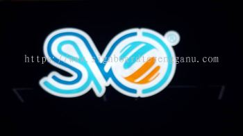 SVO GROUP INDOOR 3D LED BOX UP LETTERING SIGNAGE SIGNBOARD AT TELUK CEMPEDAK KUANTAN PAHANG MALAYSIA