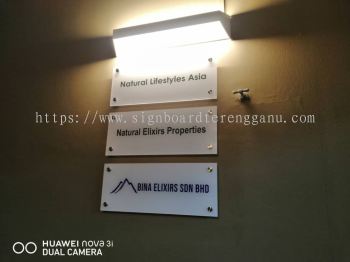 NATURAL LIFESTYLIES ASIA INDOOR ACRYLIC POSTER FRAME ACRYLIC SIGNAGE PANEL AT TANJUNG LUMPUR KUANTAN PAHANG MALAYSIA