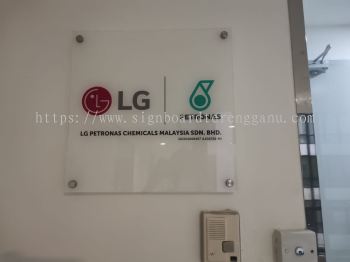 LG PETRONAS INDOOR ACRYLIC POSTER FRAME ACRYLIC SIGNAGE PANEL AT KUANTAN PAHANG MALAYSIA