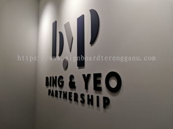 BING & YEO PARTNERSHIP INDOOR 3D PVC FOAM BOARD CUT OUT LETTERING SIGNBOARD SIGNAGE AT MARANG TOWN, RUSILA TERENGGANU MALAYSIA