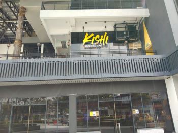 KISHI OUTDOOR 3D BOX UP LED FRONTLIT LETTERING WITH HOLLOW FRAME AT CHUKAI KEMASIK KEMAMAN TERENGGANU MALAYSIA