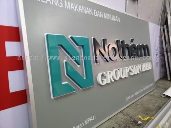 NATHERM GROUP SDN BHD OUTDOOR 3D PVC FOAM BOARD SIGNBOARD SIGNAGE AT KERTEH KEMAMAN TERENGGANU MALAYSIA