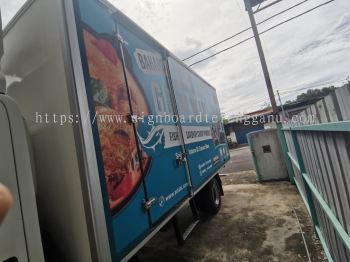 ADABI KUANTAN ADABI KEMAMAN TRUCK LORRY STICKER PRINTING & INSTALL SERVICE AT CHUKAI KEMAMAN TERENGGANU MALAYSIA