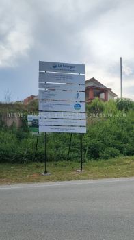 AIR SELANGOR CONSTRUCTION PROJECT SIGNBOARD SIGNAGE AT BANDAR INDERA MAHKOTA KUANTAN PAHANG MALAYSIA