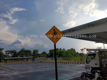 JKR ROAD STAND SIGNAGE AT IPOH PENANG PINANG MALAYSIA