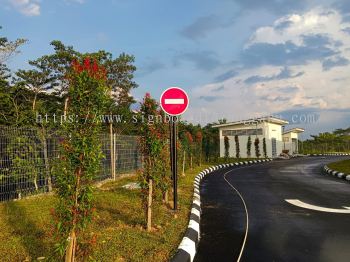 JKR ROAD STAND SIGNAGE AT IPOH PENANG PINANG MALAYSIA