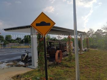 JKR ROAD STAND SIGNAGE AT IPOH PENANG PINANG MALAYSIA