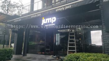 JUMP OUTDOOR 3D BOX UP LED FRONTLIT LETTERING SIGNAGE SIGNBOARD AT CHUKAI KERTEH KEMAMAN TERENGGANU MALAYSIA