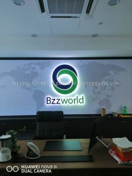 BZZWORLD INDOOR 3D LED EG BOX UP BACKLIT LETTERING SIGNAGE AT GEORGE TOWN, BATU FERINGGHI, TANJUNG BUNGAH, TANJUNG TOKONG PULAU PINANG PENANG 