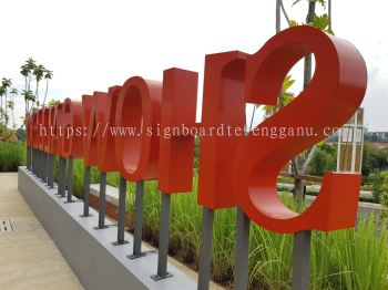 Landmark Signboard # 3D Signboard# 3D Led Aluminium Box Up # Box Up Signcraft # Led Frontlit Lettering # 3D Signcraft 