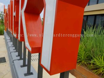 Landmark Signboard # 3D Signboard# 3D Led Aluminium Box Up # Box Up Signcraft # Led Frontlit Lettering # 3D Signcraft 