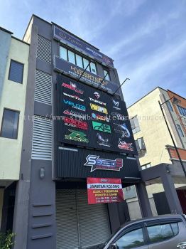 SPEED 9 ALUMINIUM PANEL BASE 3D LED BOX UP LETTERING SIGNBOARD AT TEMERLOH TOWN, MENTAKAB, LANCHANG, JENDERAK, KERDAU, SEMANTAN, KUALA KRAU, KAMPUNG AWAH PAHANG MALAYSIA