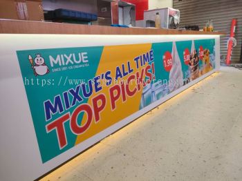 MIXUE ICE CREAM & TEA MALAYSIA INDOOR WALLPAPER PRINTING AT BENTONG TOWN, GENTING HIGHLANDS, BUKIT TINGGI, GENTING SEMPAH, KARAK, KETARI, LURAH BILUT, GOHTONG JAYA, JANDA BAIK BENTONG MALAYSIA 