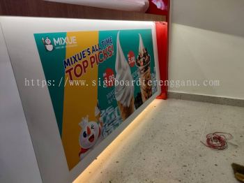 MIXUE ICE CREAM & TEA MALAYSIA INDOOR WALLPAPER PRINTING AT BENTONG TOWN, GENTING HIGHLANDS, BUKIT TINGGI, GENTING SEMPAH, KARAK, KETARI, LURAH BILUT, GOHTONG JAYA, JANDA BAIK BENTONG MALAYSIA 