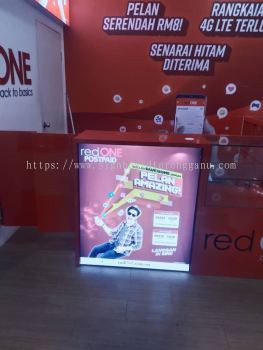 RED ONE INDOOR FABRIC LIGHTBOX SIGNAGE AT CHUKAI, KIJAL, KERTEH, KEMASIK, TELUK KALUNG, BANDAR SERI BANDI, JABUR, RANTAU PETRONAS KEMAMAN TERENGGANU MALAYSIA