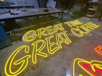 GREAT TIME LED NEON LETTERING SIGNAGE SIGNBOARD AT KUALA DUNGUN, JERANGAU, PAKA, PASIR RAJA, RASAU, KETENGAH JAYA, BANDAR AL-MUKTAFI BILLAL SHAH, BUKIT BESI, RANTAU ABANG, PULAU TENGGOL DUNGUN TERENGGANU 