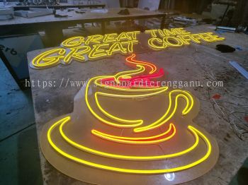 TULISAN DAN LOGO LED NEON LETTERING SIGNAGE SIGNBOARD DI TEMERLOH TEMERLOH TOWN, MENTAKAB, LANCHANG, JENDERAK, KERDAU, SEMANTAN, KUALA KRAU, KAMPUNG AWAH PAHANG MALAYSIA