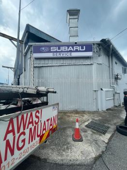 PAPAN TANDA LIGHTBOX DI PASIR AKAR BESUT