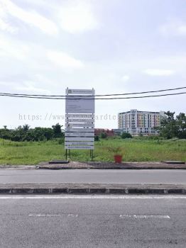 PAPAN TANDA PROJEK PEMBINAAN DI KUALA NERUS TOWN