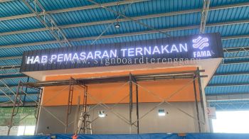 PAPAN TANDA TULISAN TIMBUL 3D LED BERLAMPU SIGNBOARD SIGNAGE DI CHUKAI KIJAL KERTEH KEMASIK TELUK KALUNG BANDAR SERI BANDI JABUR RANTAU PETRONAS  KEMAMAN