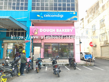 PAPAN TANDA TULISAN TIMBUL BERLAMPU BELAKANG 3D LED BACKLIT SIGNAGE SIGNBOARD DI KUALA ROMPIN BANDAR MUADZAM SHAH TIOMAN ISLAND ENDAU BANDAR TUN ABDUL RAZAK BUKIT  IBAM ROMPIN