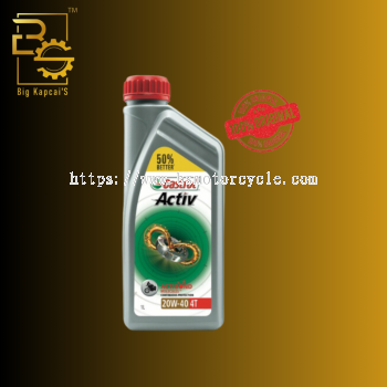 CASTROL ACTIV 4T 20W40 1L