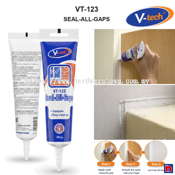V-Tech VT-123 多用途填缝密封胶  裂缝修补胶  防水密封