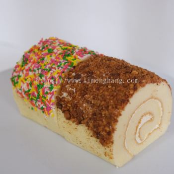 Z1 Topping - Peanut x Colour Rice Swiss Roll