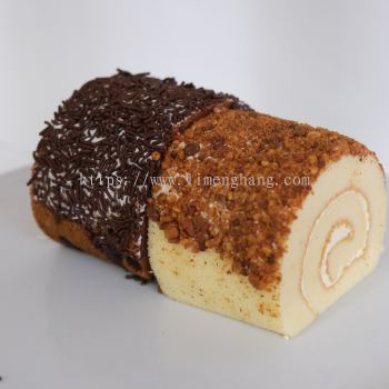 Z1 Topping - Peanut x Chocolate Rice Swiss Roll