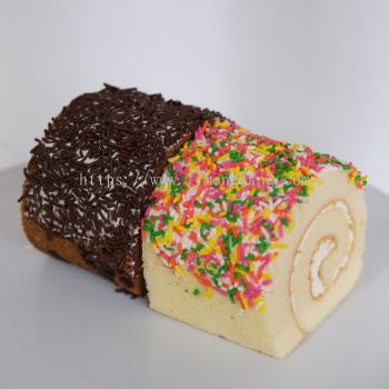 Z1 Topping - Colour Rice x Chocolate Rice Swiss Roll