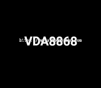 VDA8668 - Unique Number Plate for Sale