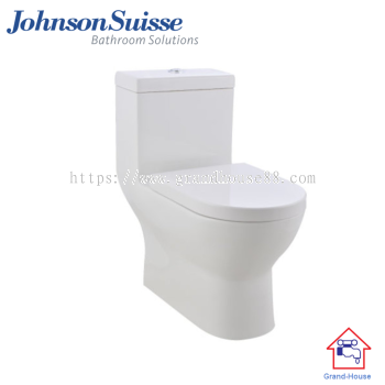 Johnson Suisse Erika One-piece WC (Rimless), UF Seat Cover