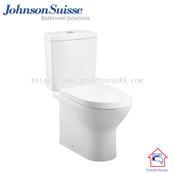 Johnson Suisse Como Close Coupled 6/3L WC, PP Seat Cover