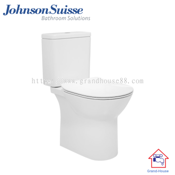 Johnson Suisse Siena Close-Coupled WC (Rimless)