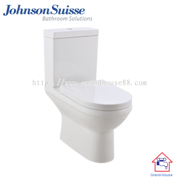 Johnson Suisse Turin Close-coupled WC, UF Seat Cover