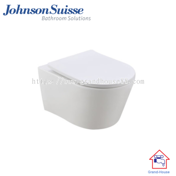 Johnson Suisse Treviso Wall-hung WC, UF Seat Cover