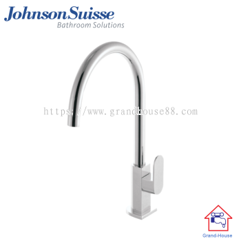 Johnson Suisse Ferla-N Single Lever 陆" Deck-Mounted Sink Tap With Swivel (Round) Spout