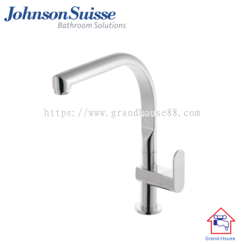 Johnson Suisse Ferla-N Single Lever 陆" Deck-Mounted Sink Tap With Swivel (Curve) Spout