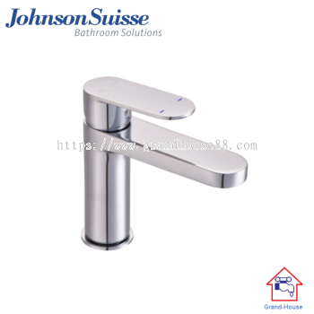 Johnson Suisse Ferla-N Single Lever 陆" Basin Pillar Tap Without Pop-Up Waste and Flexible Hose