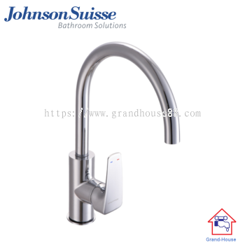 Johnson Suisse Felino Single Lever 陆" Deck-Mounted Sink Mixer With Swivel Spout